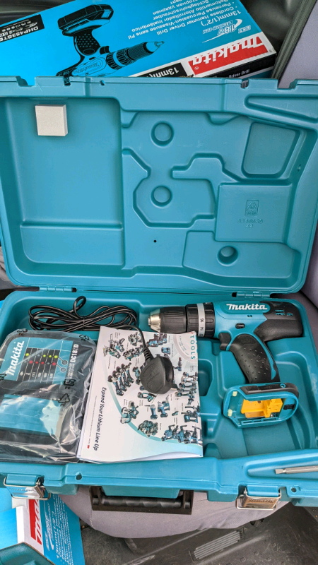 Makita 18v DHP453STE Combi Hammer drill 